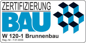 Logo Zertifizierung Bau W120-1 Brunnenbau