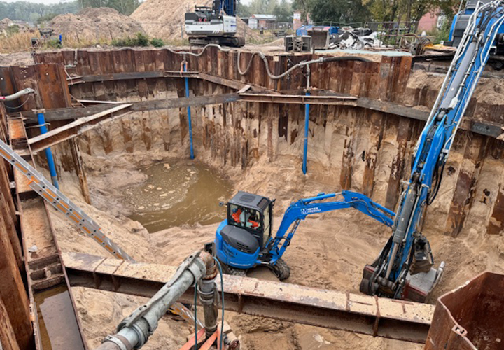 Grundwasserabsenkung