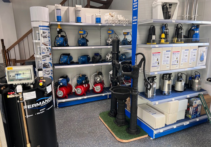 Pumpen und Zubehörhandel