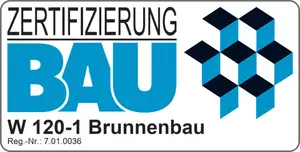 Logo Zertifizierung Bau W120-1 Brunnenbau